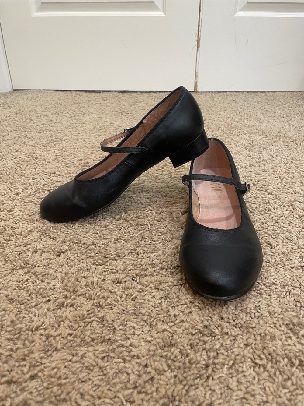 Bloch Black Mary Jane Low Heel Dance Shoes